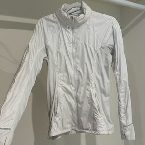 White Lululemon Define Jacket